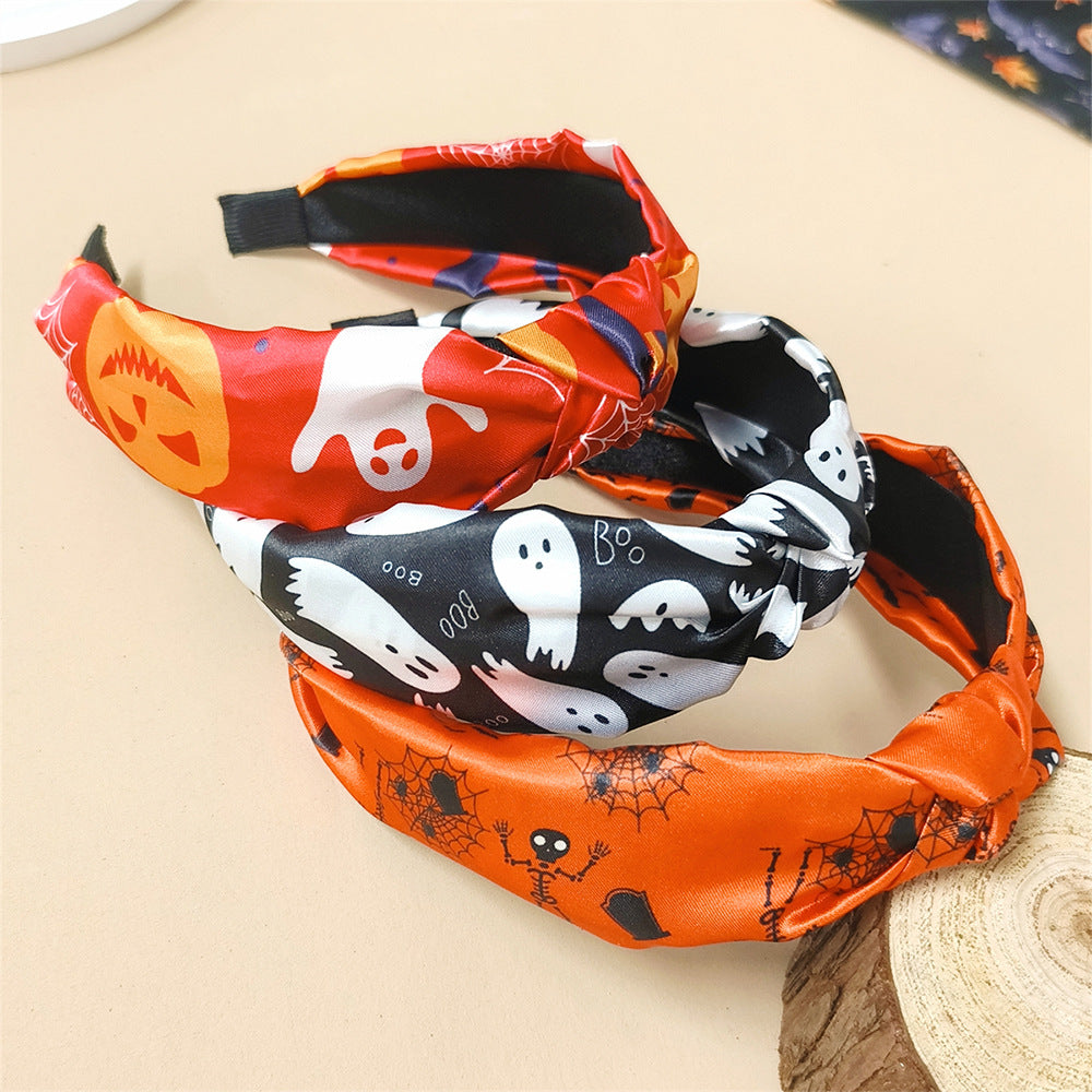 Wholesale  headband women' s wide-brimmed fabric knotted headband